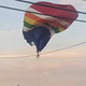 Image for article titled Hot Air Balloon Crashes into Moving Train, Injuring Pilot and Two Passengers